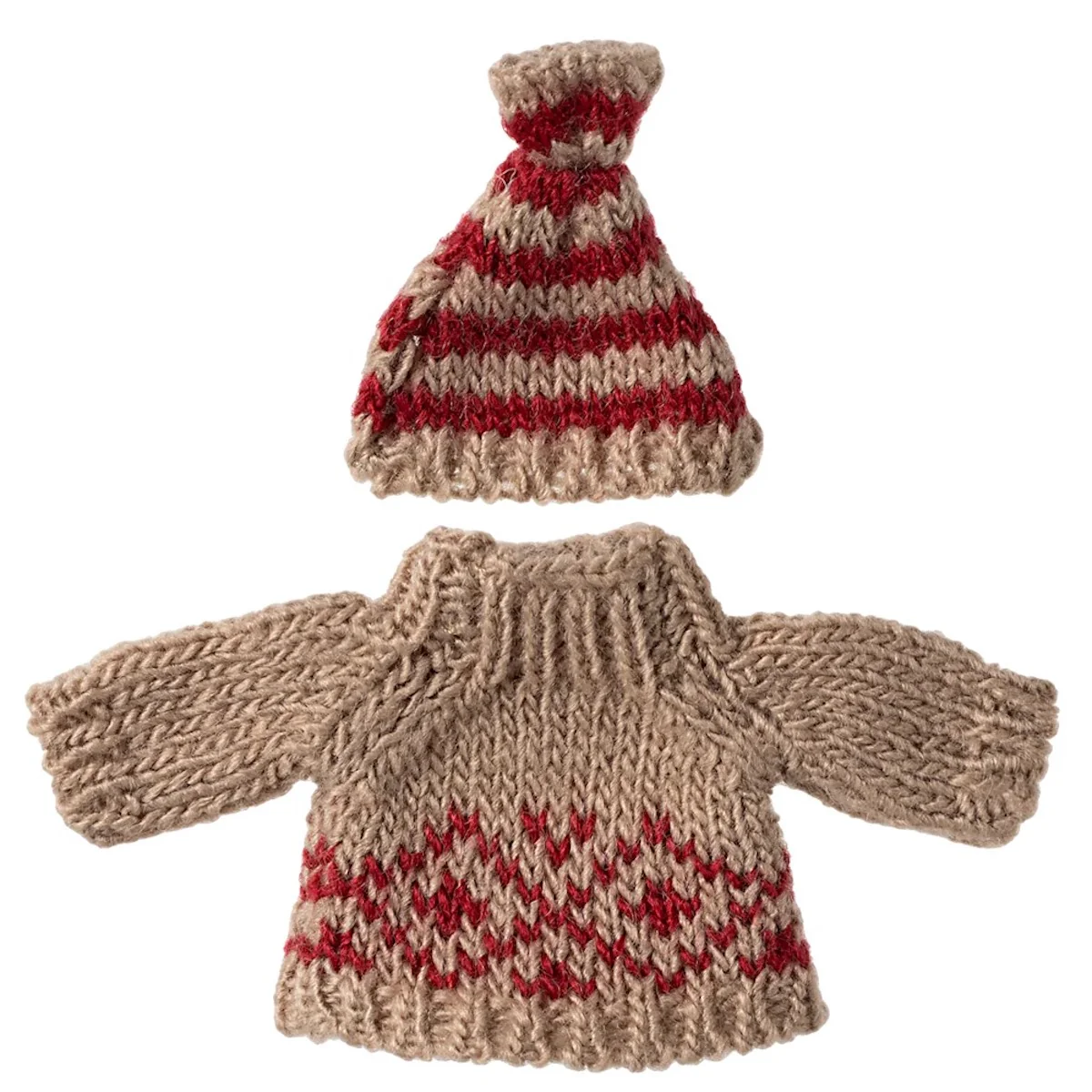 Knitted Sweater and Hat, Mum Mouse