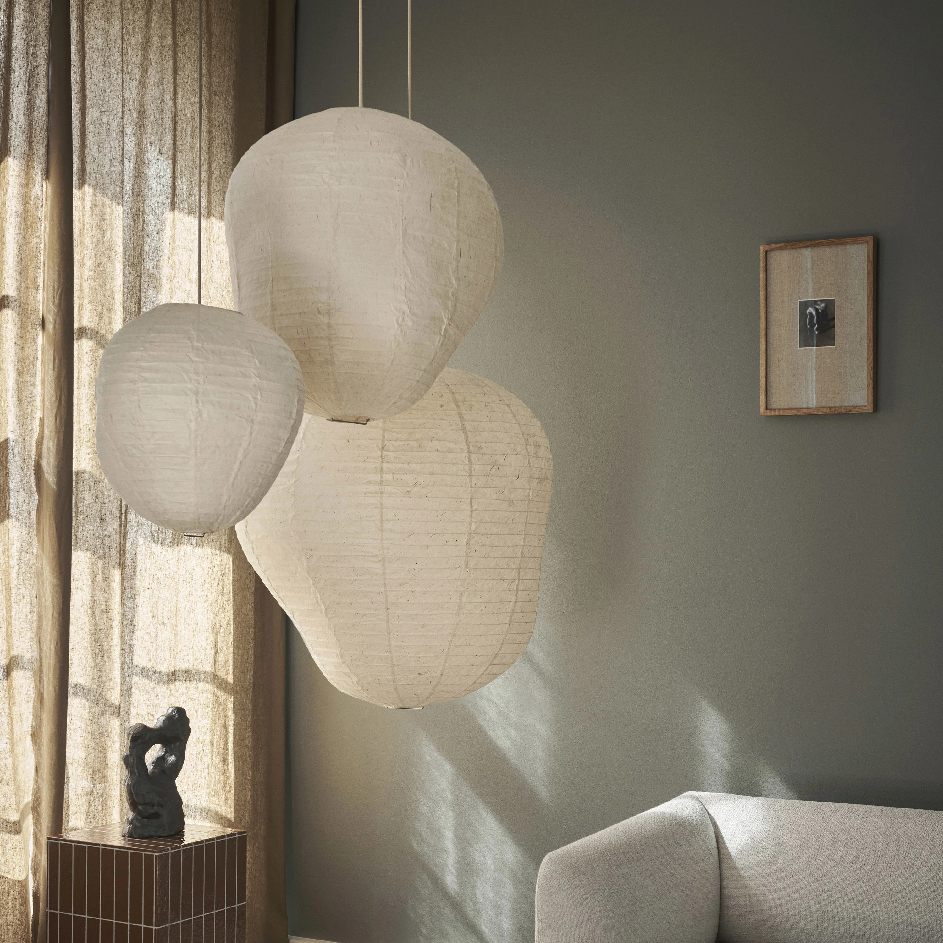 Kurbis Lampshade 40 - Natural - Image 3