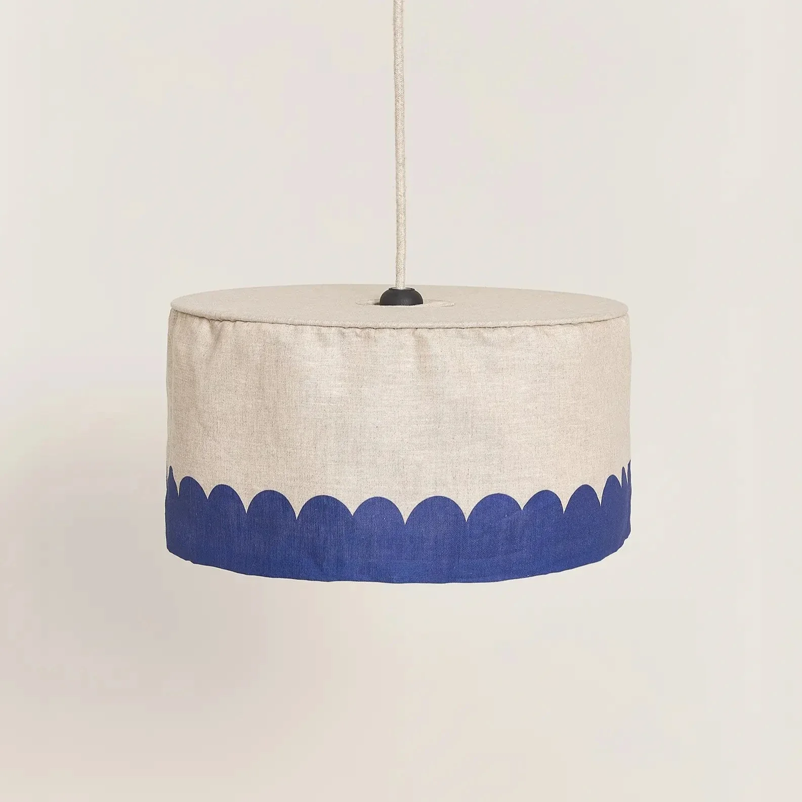 Linen Pendant lampshade diam. 40cm Vibes Blue