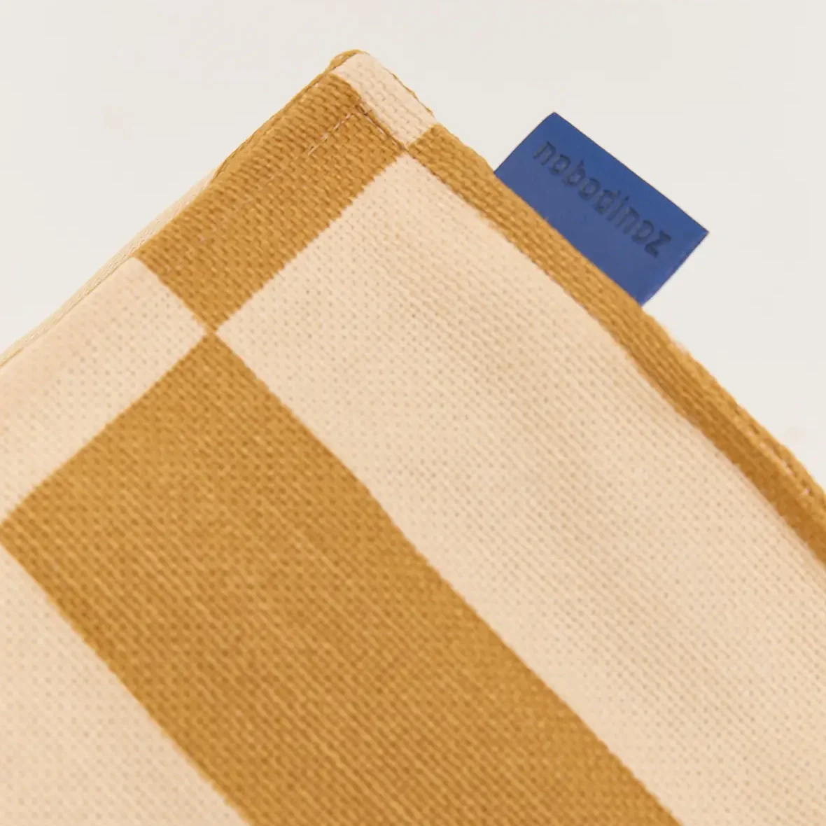 Long Beanbag - Adult Size - Vibes Mustard and Sand Tiles - Image 4