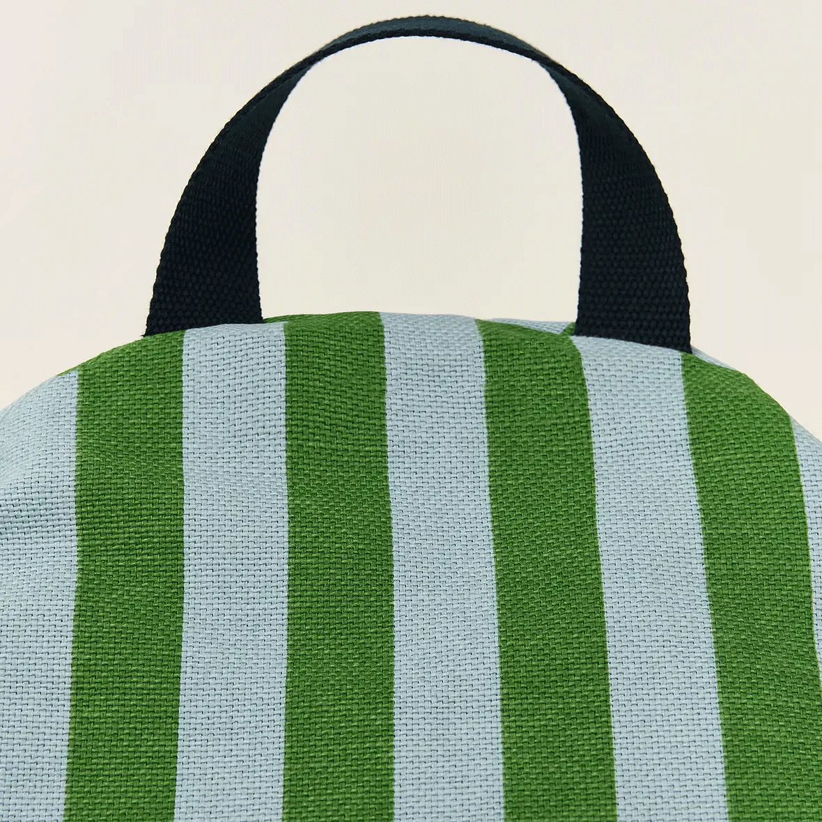 Long Beanbag - Kid Size - Bliss - Green Blue Stripes - Image 3