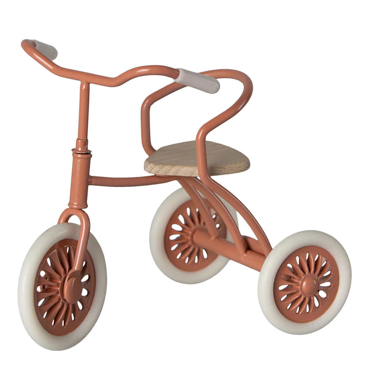 Maileg Abri à tricycle, Mouse - Coral