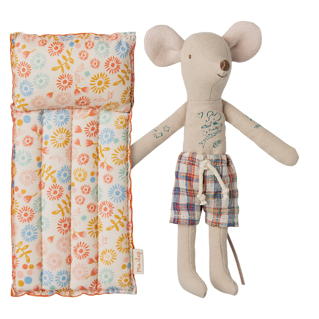 Beach Mouse, With Air Mattress Dad Mouse