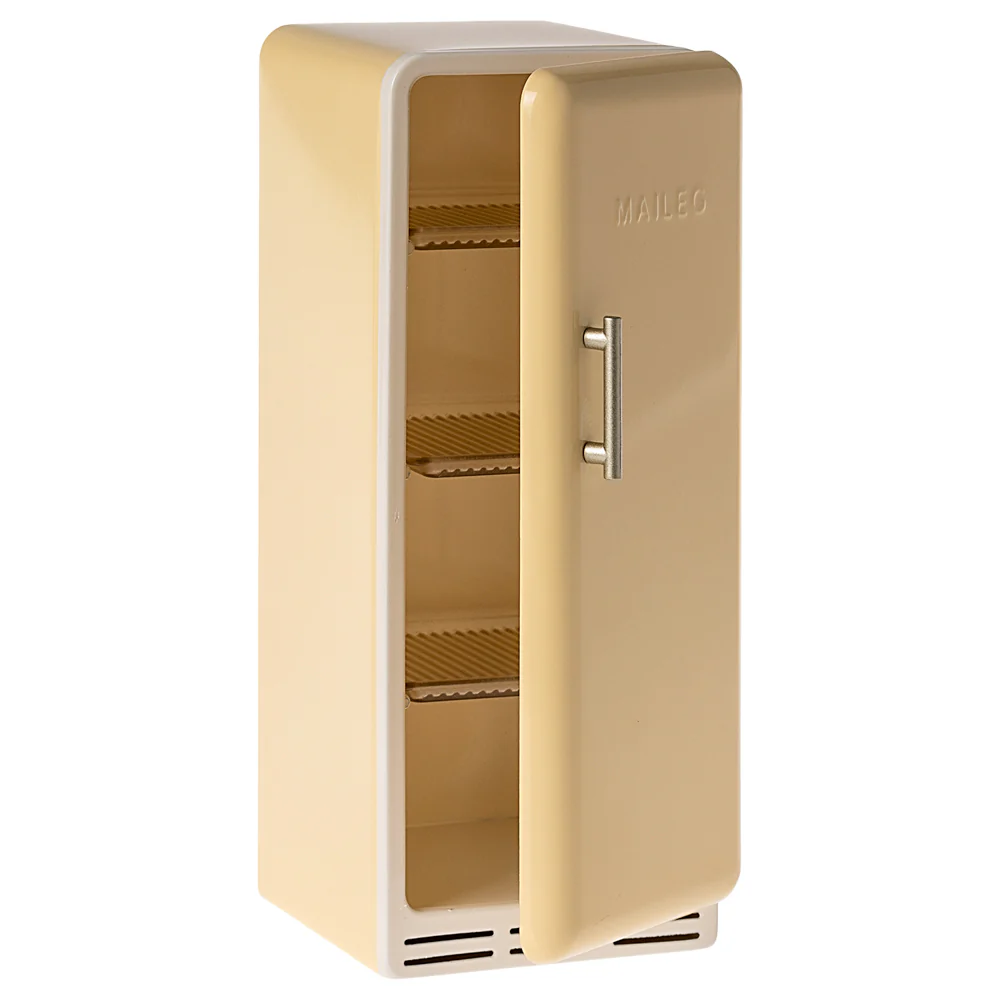 Miniature Fridge Yellow - Image 3