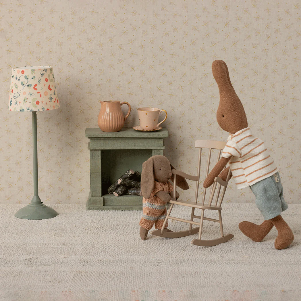 Maileg, Rocking chair, Miniature - Dark Sand - Image 2