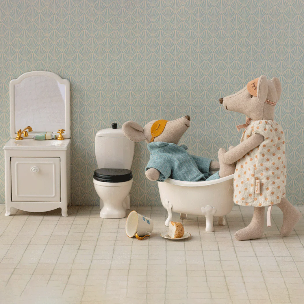 Maileg, Sink Dresser, Mouse - Off White - Image 2