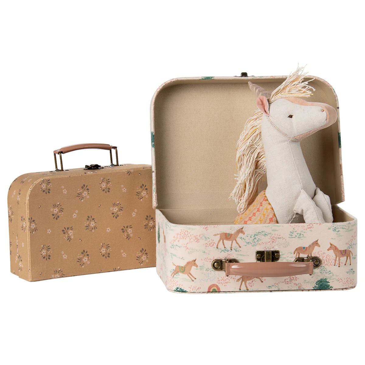 Maileg Suitcase Set, 2 pcs - Unicorn - Image 2