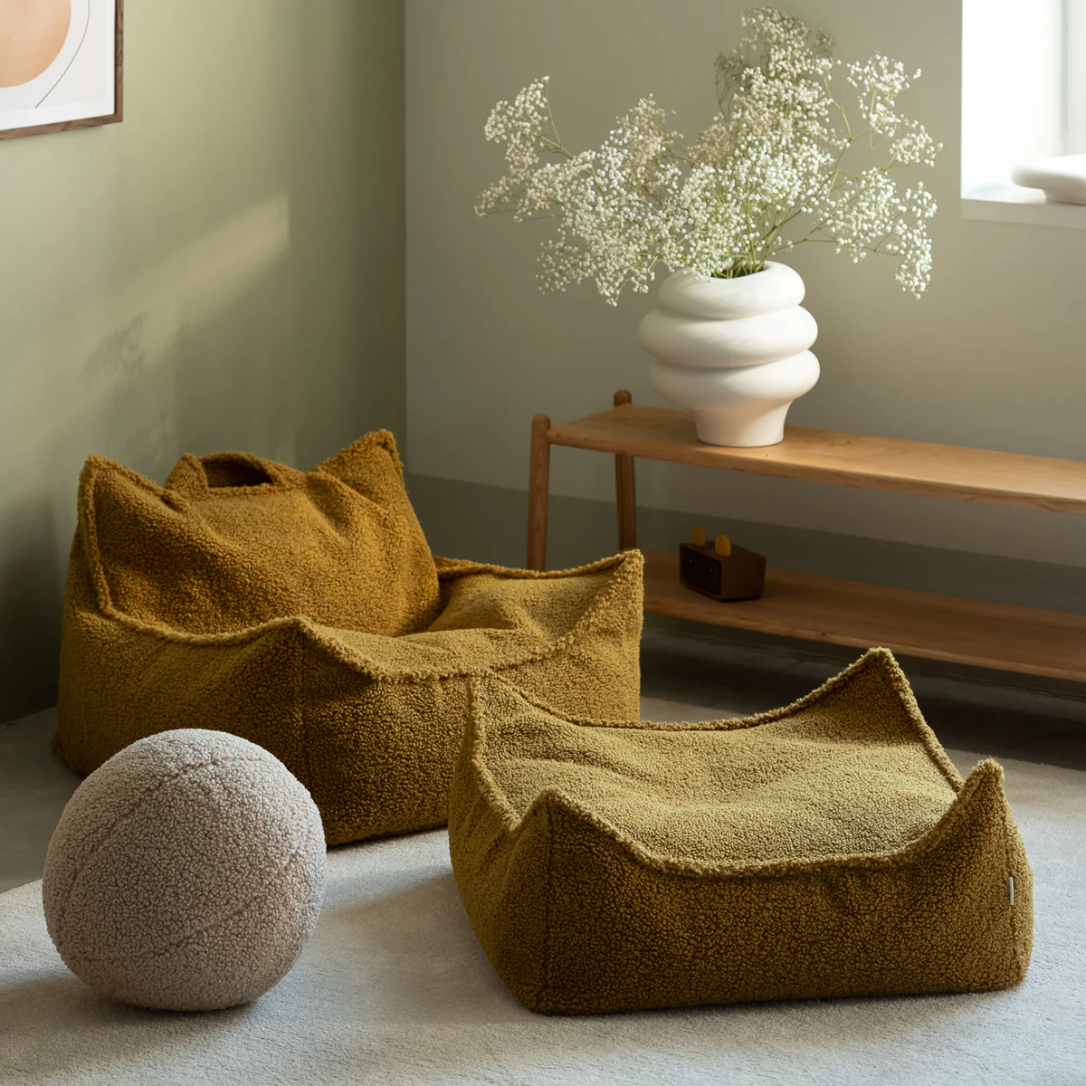 Maple Square Ottoman - Image 2