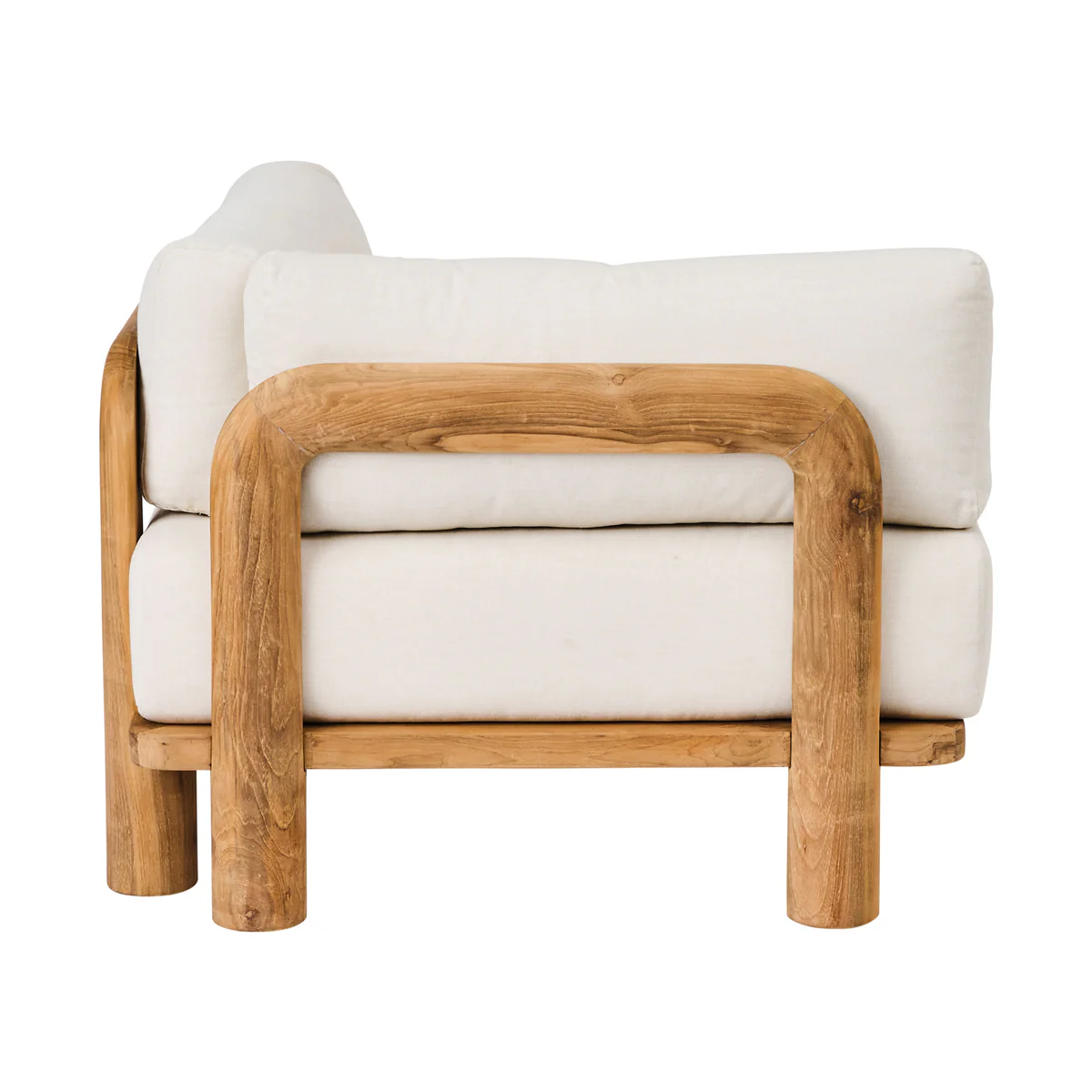 Recycled Teak Outdoor Module Sofa PRE ORDER - Image 15