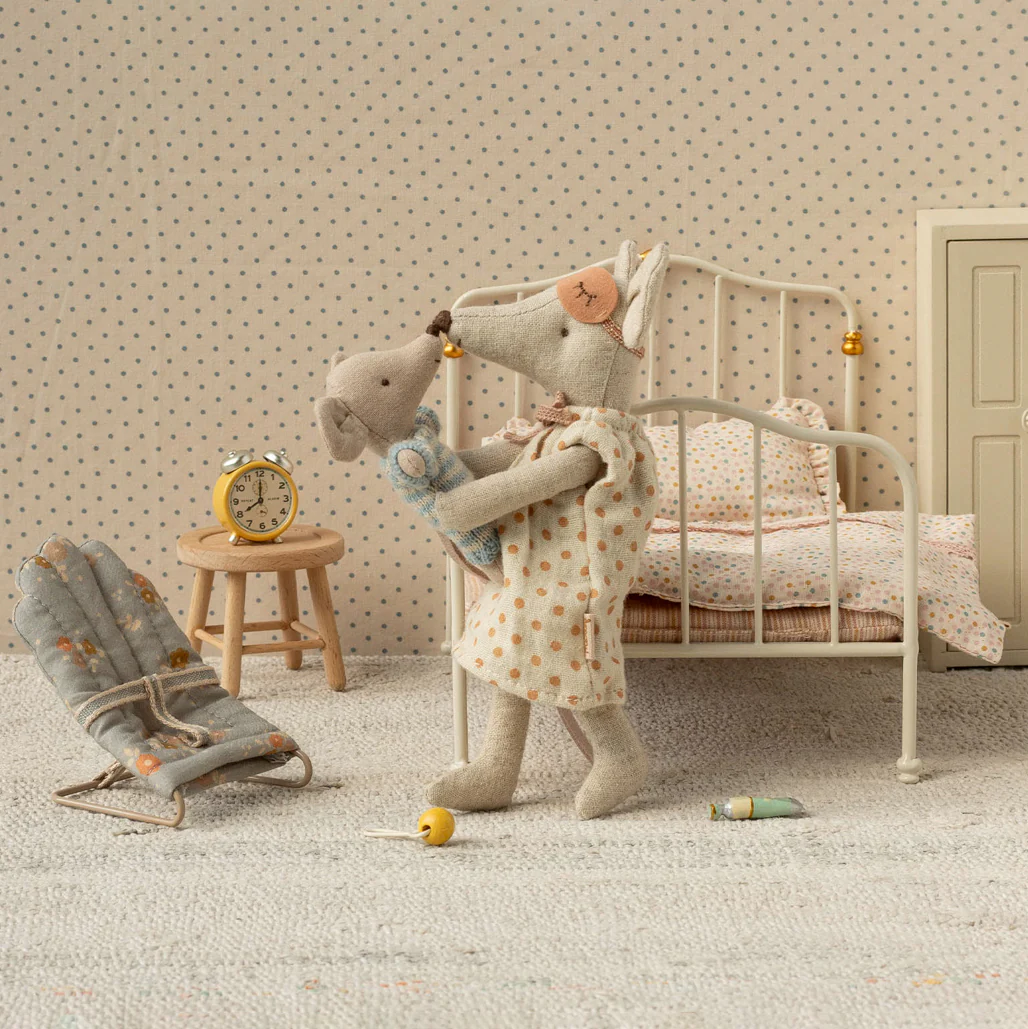 Nightgown, Mum Mouse - Light Grey - Image 2