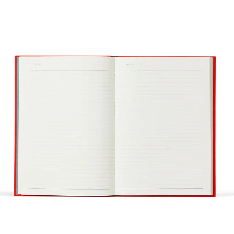 NOTEM Bea Notebook, Medium - Bright Red - Image 3
