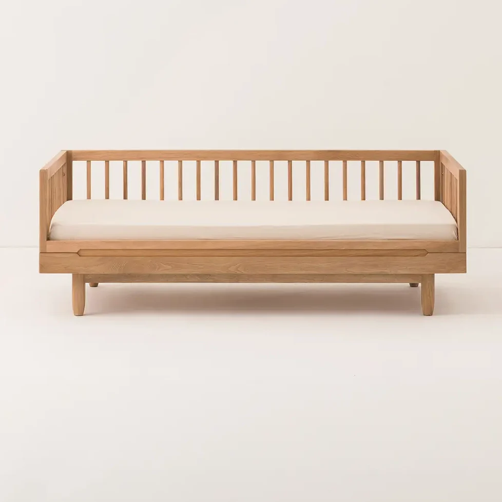 Pure Oak Wood Junior Bed - Image 4