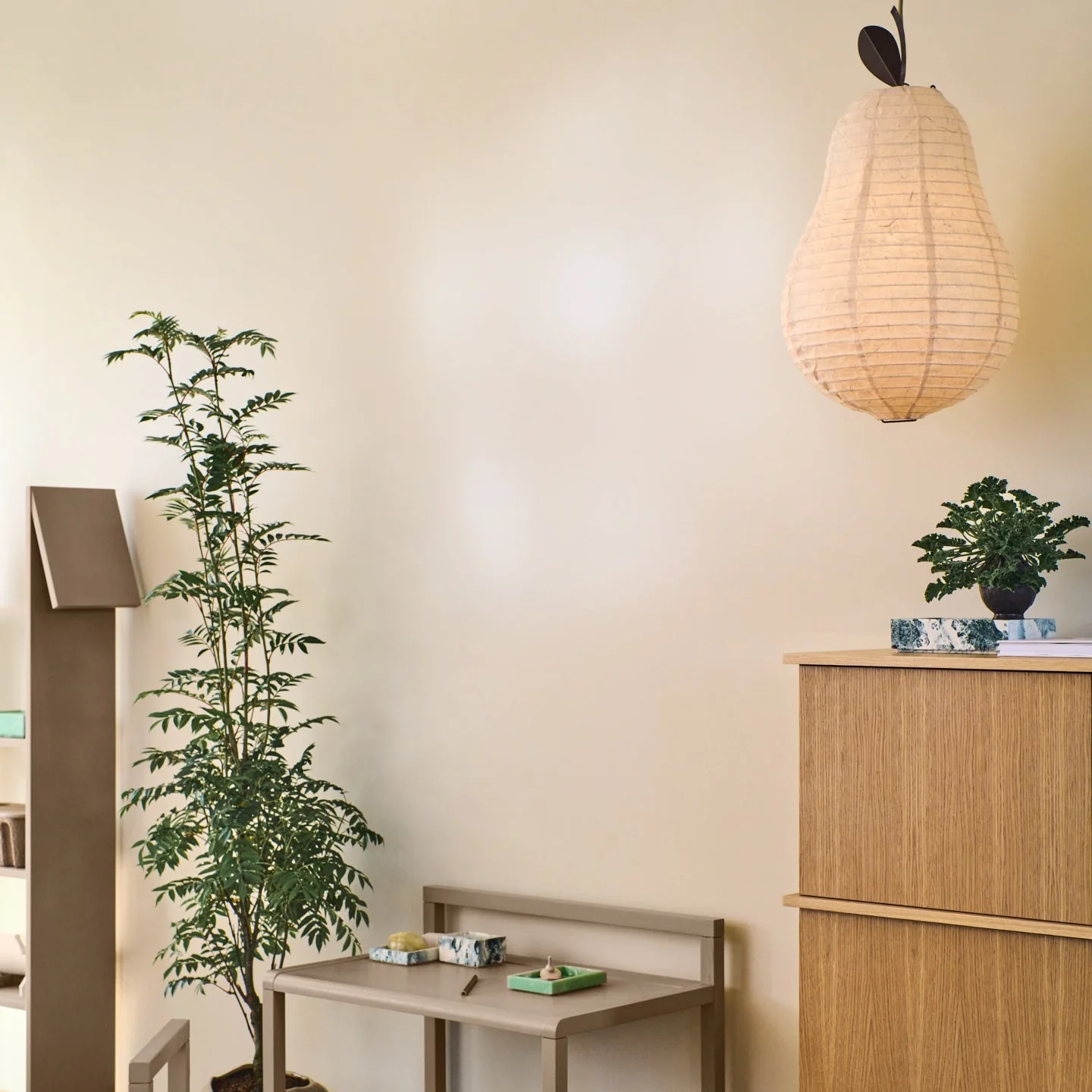 Pear Lampshade - Natural - Image 3
