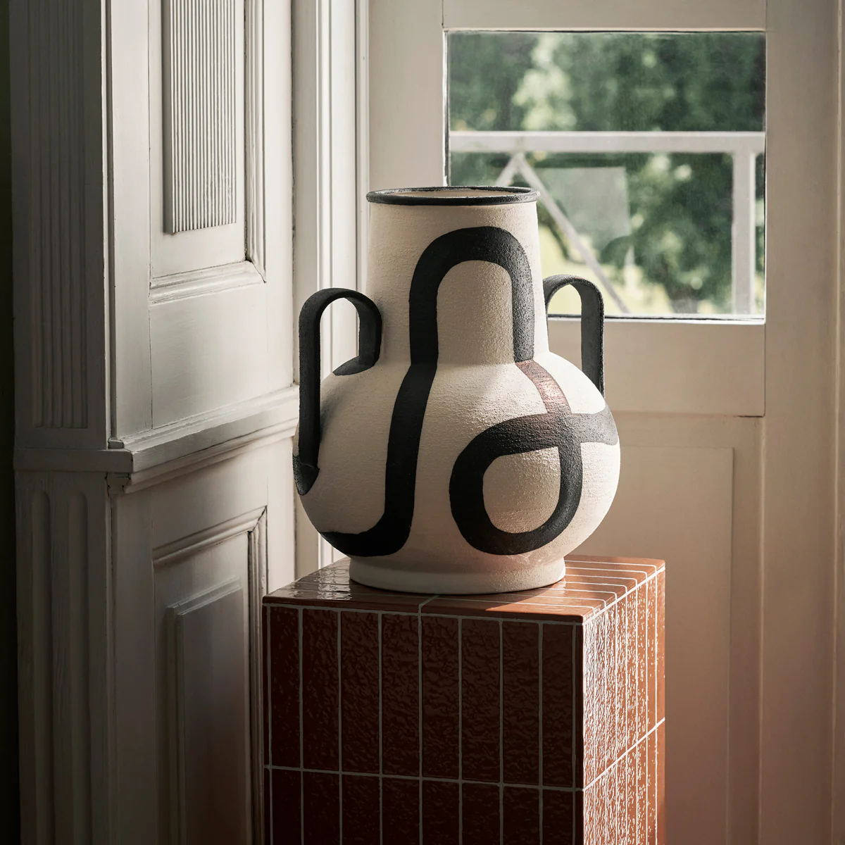 Pillar Pedestal - Brown - Image 2