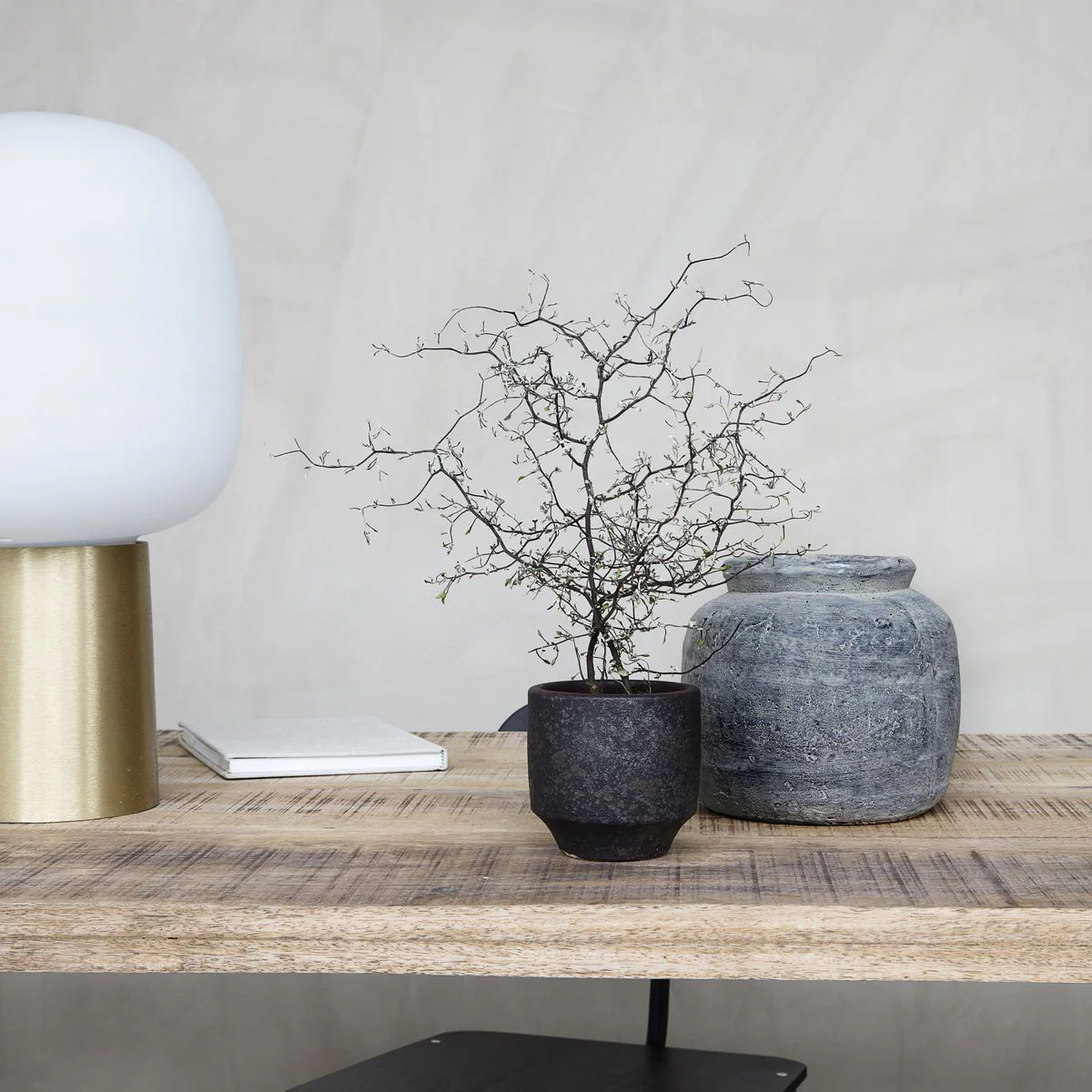 Planter, Rustik, Concrete - Image 2