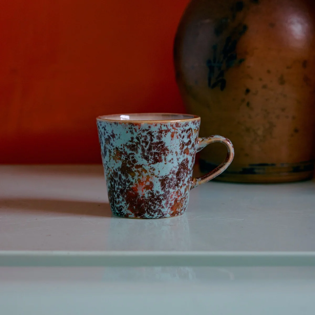 70s Ceramics: Americano Mug Patina - Image 2