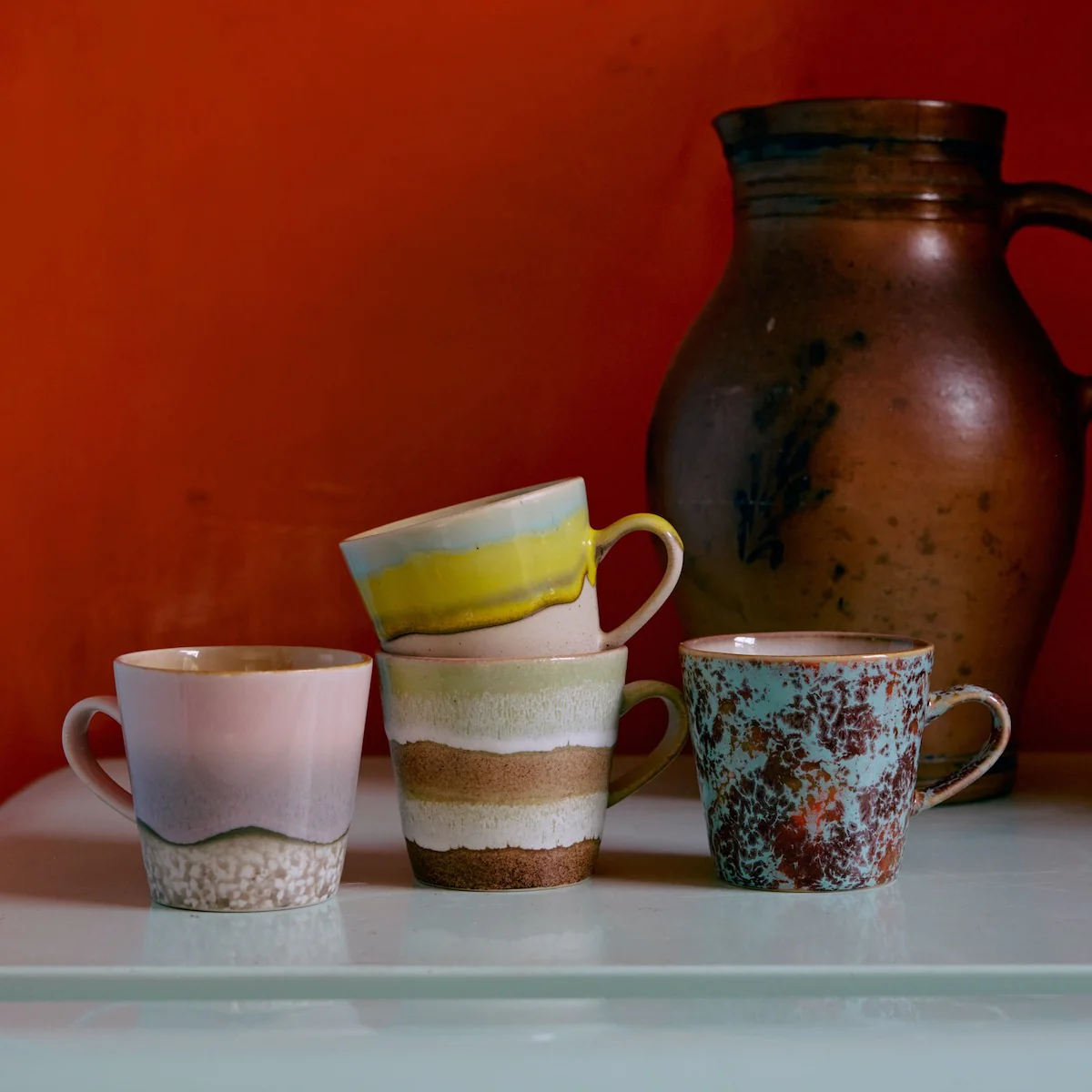 70s Ceramics: Americano Mug Umber - Image 2