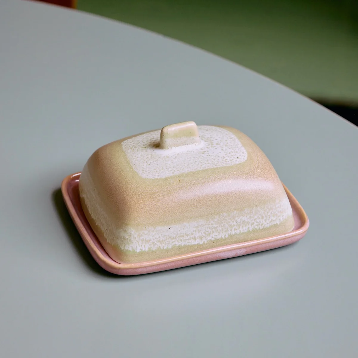 Pre-order 70s Ceramics: Butter Dish Skyline - Image 2