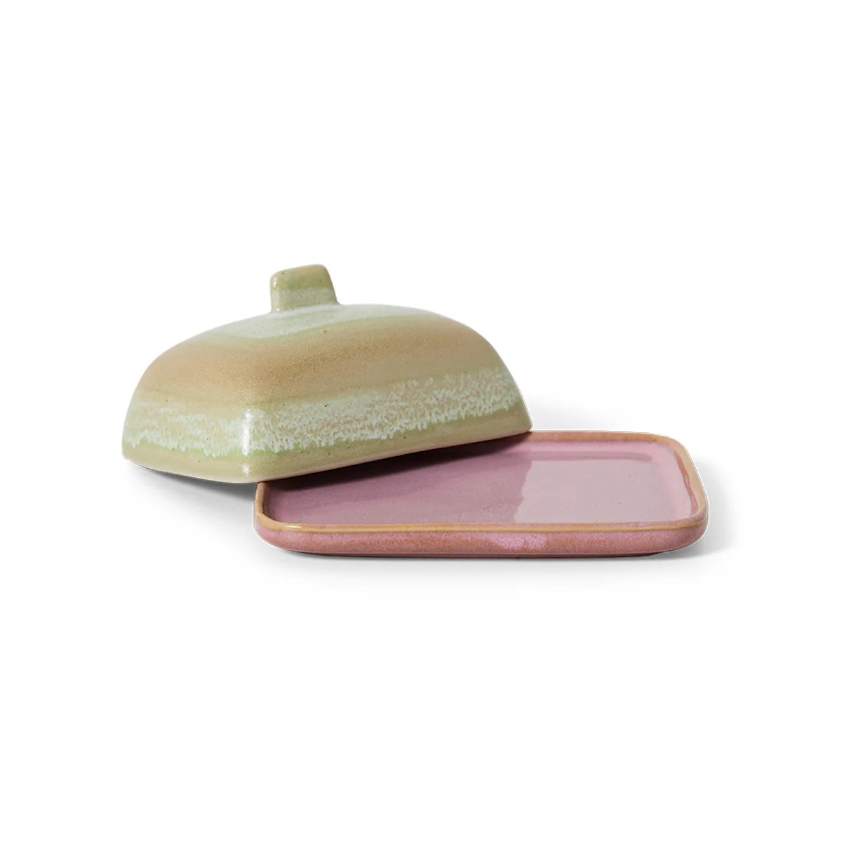 Pre-order 70s Ceramics: Butter Dish Skyline - Image 3