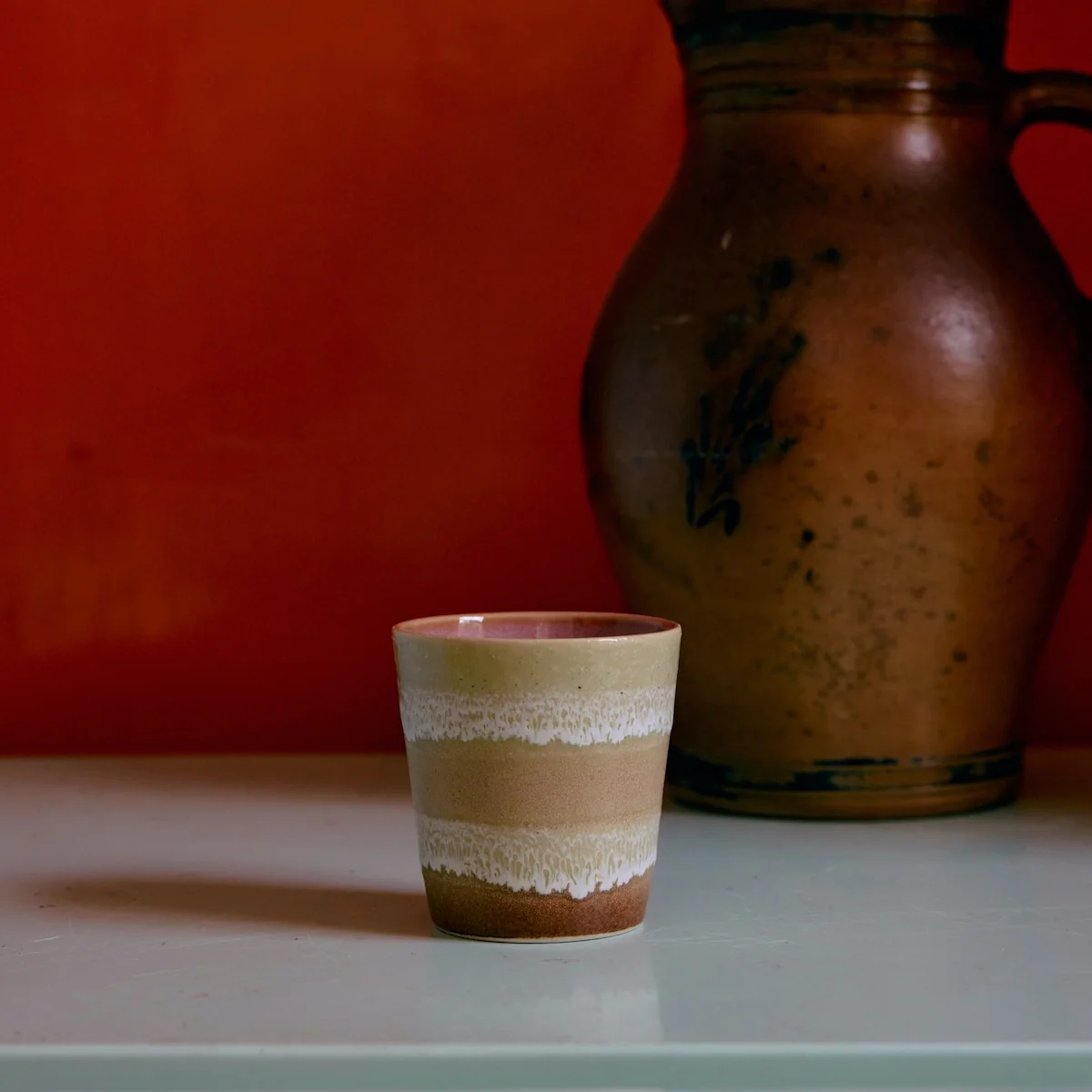 70s Ceramics: Coffee Mug Umber - Image 4