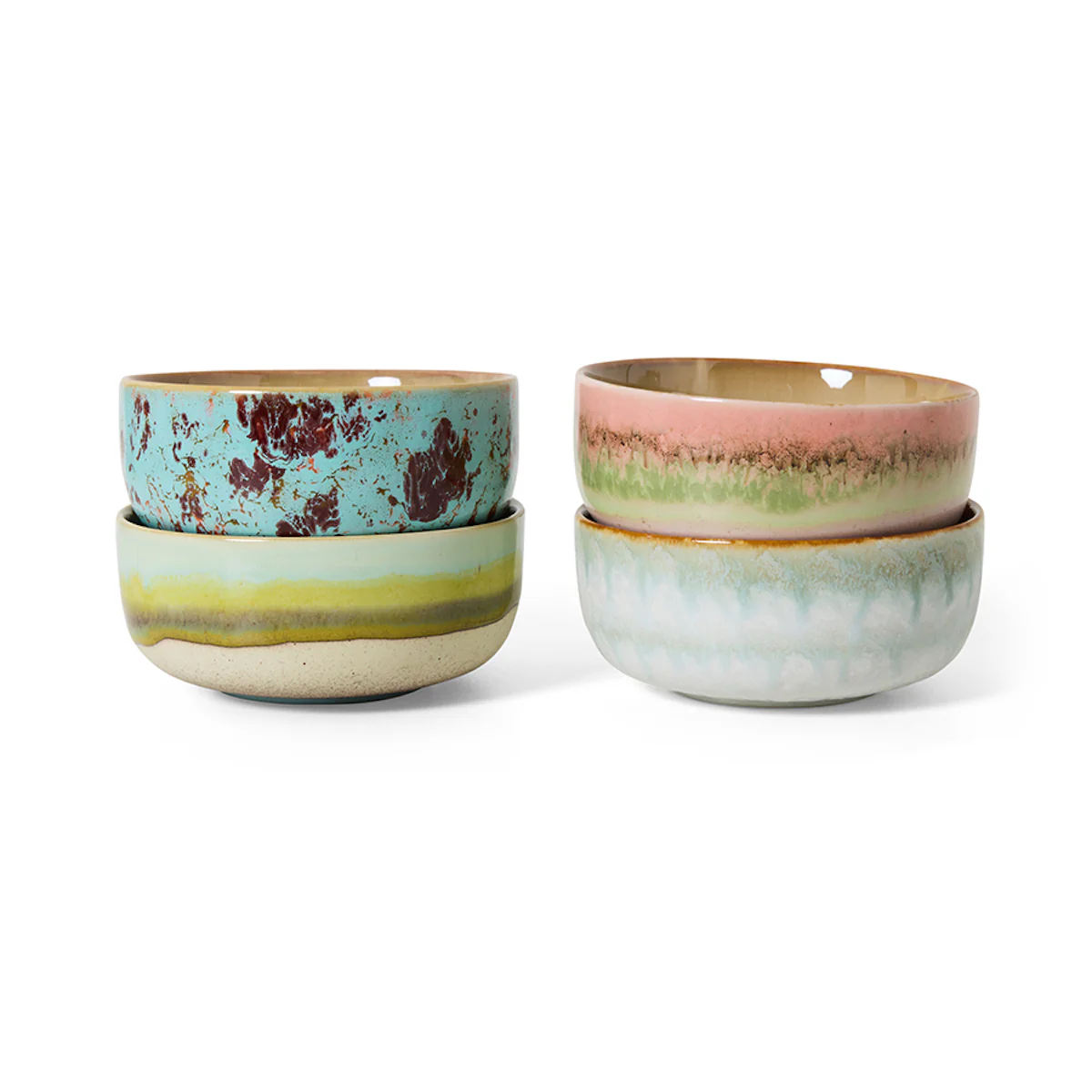 70s Ceramics: Dessert Bowls Impression
