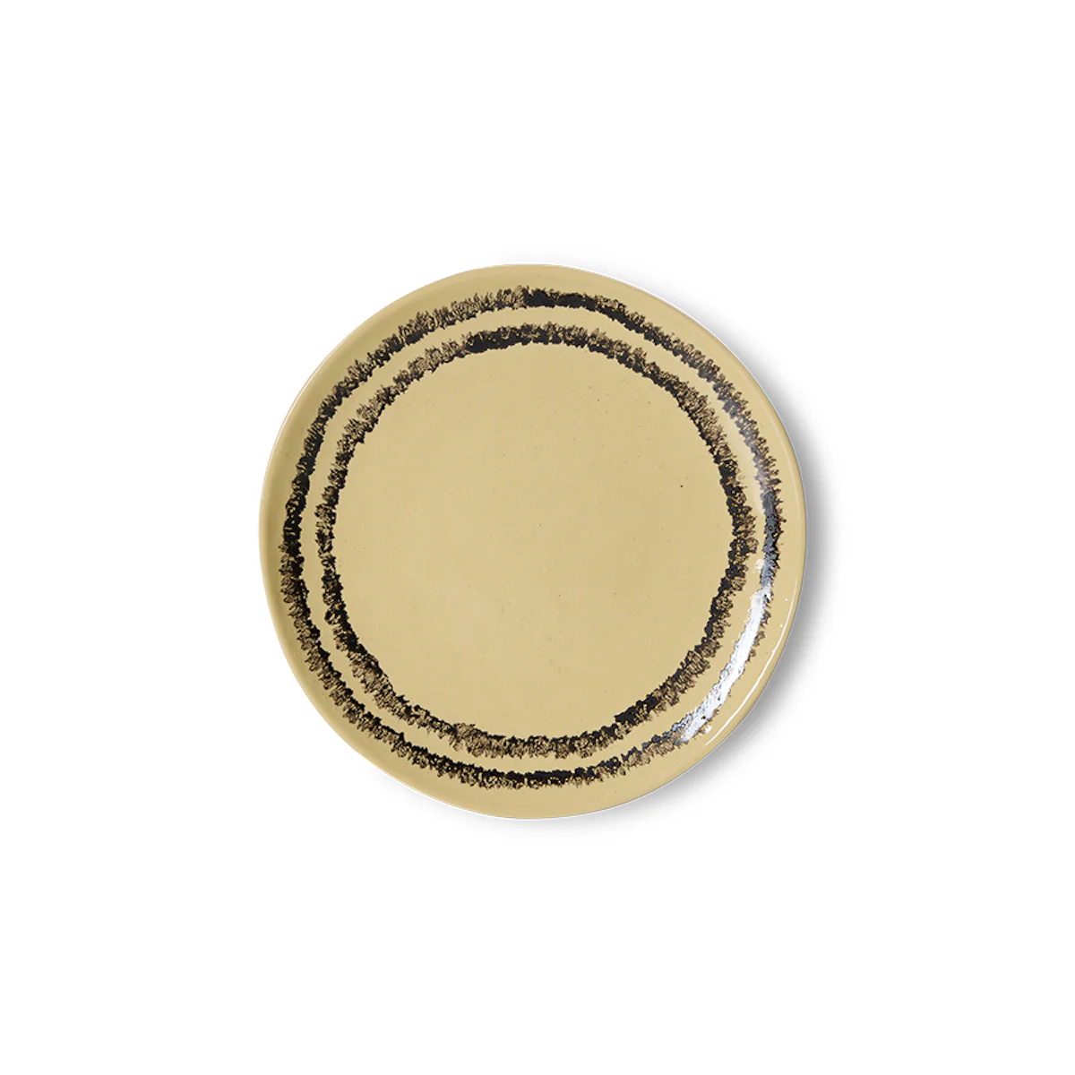 Pre-order 70's Ceramics Dessert Plate Vanilla, Set of 2 - Image 2