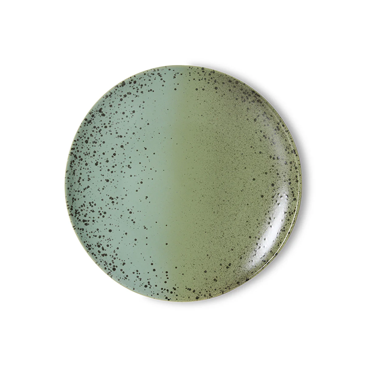 70's Ceramics Dinner Plate Fleck, Set of 2 - Image 3