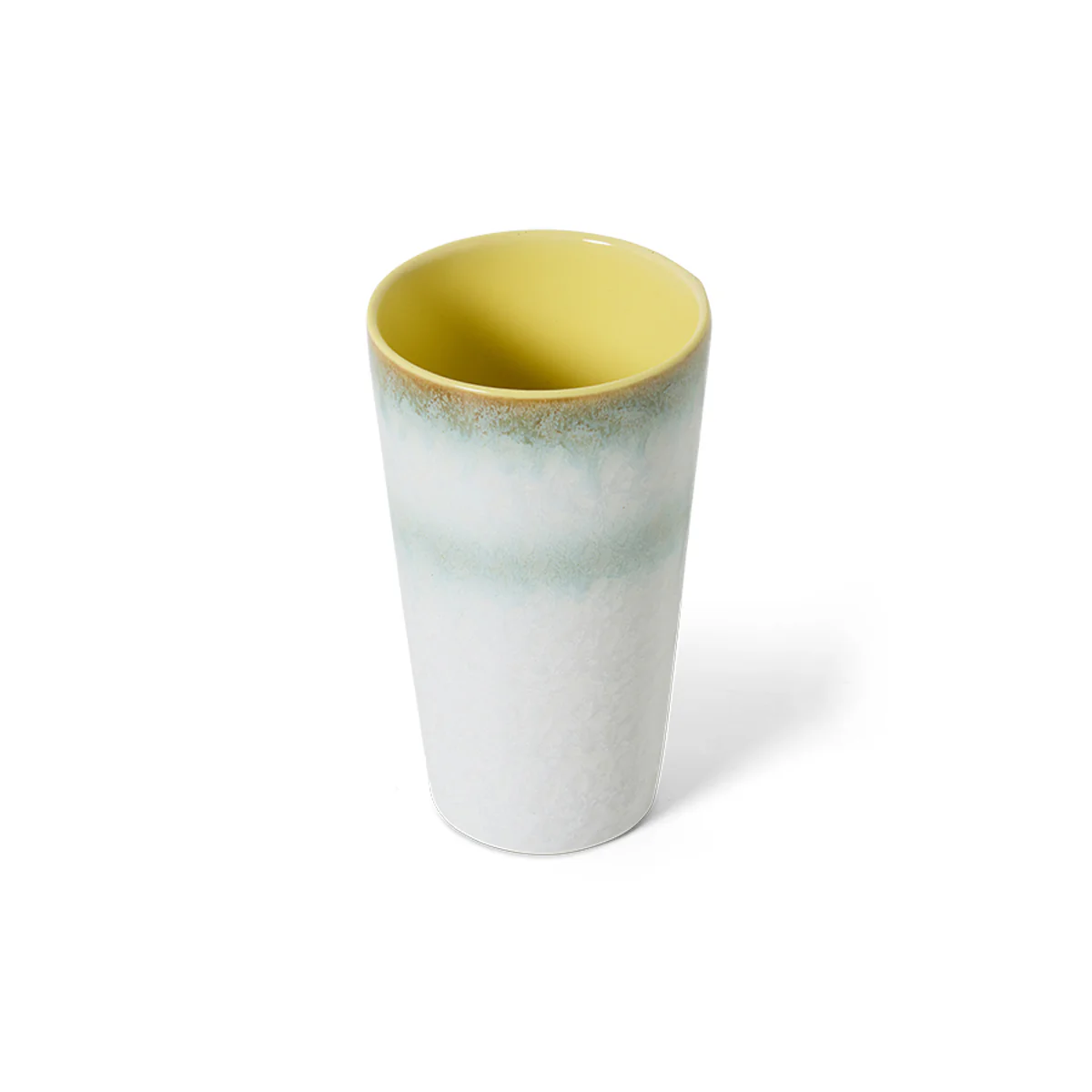 70s Ceramics: Latte Mugs Petal - Image 2
