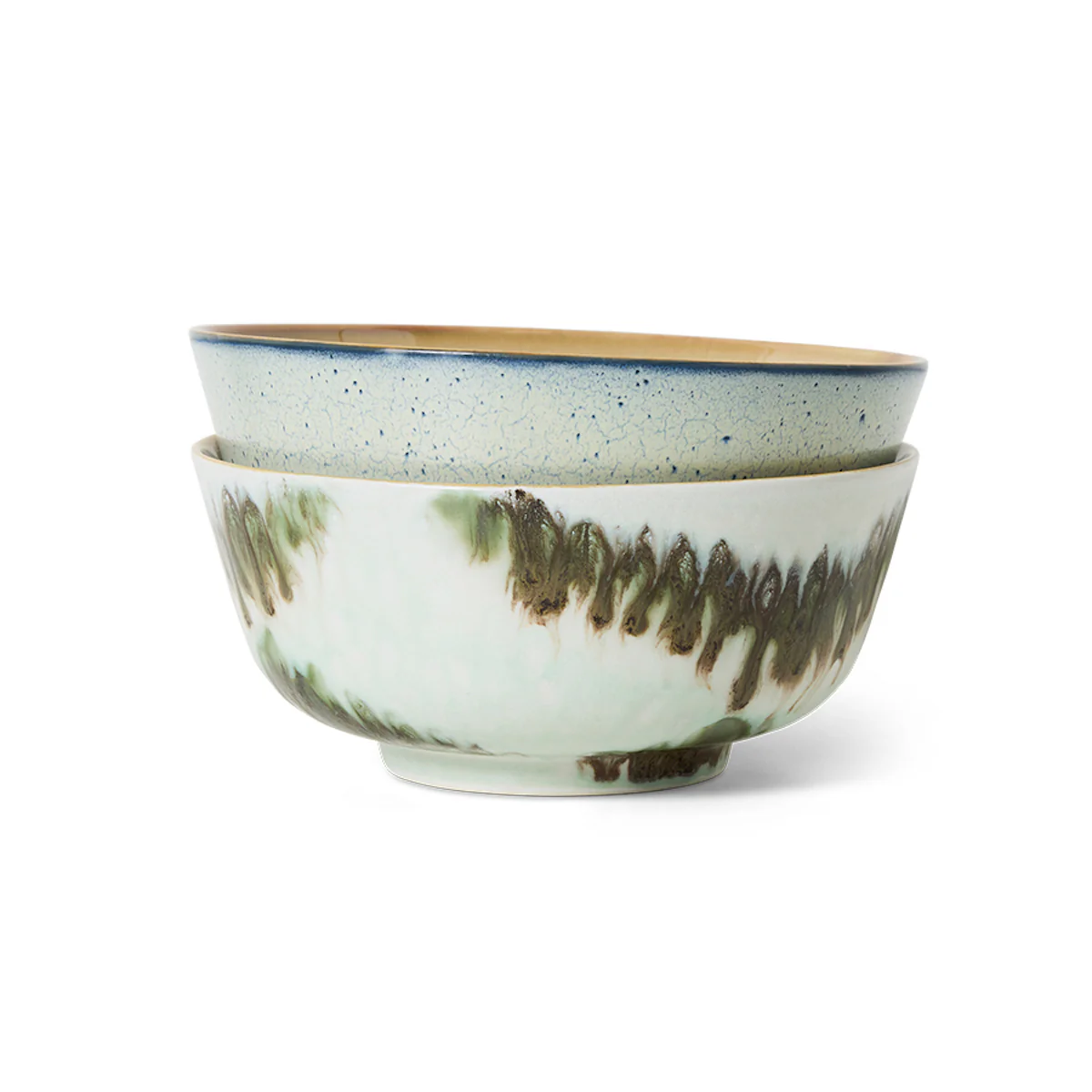 70s Ceramics: Ramen Bowls Minimalist, Set of 2