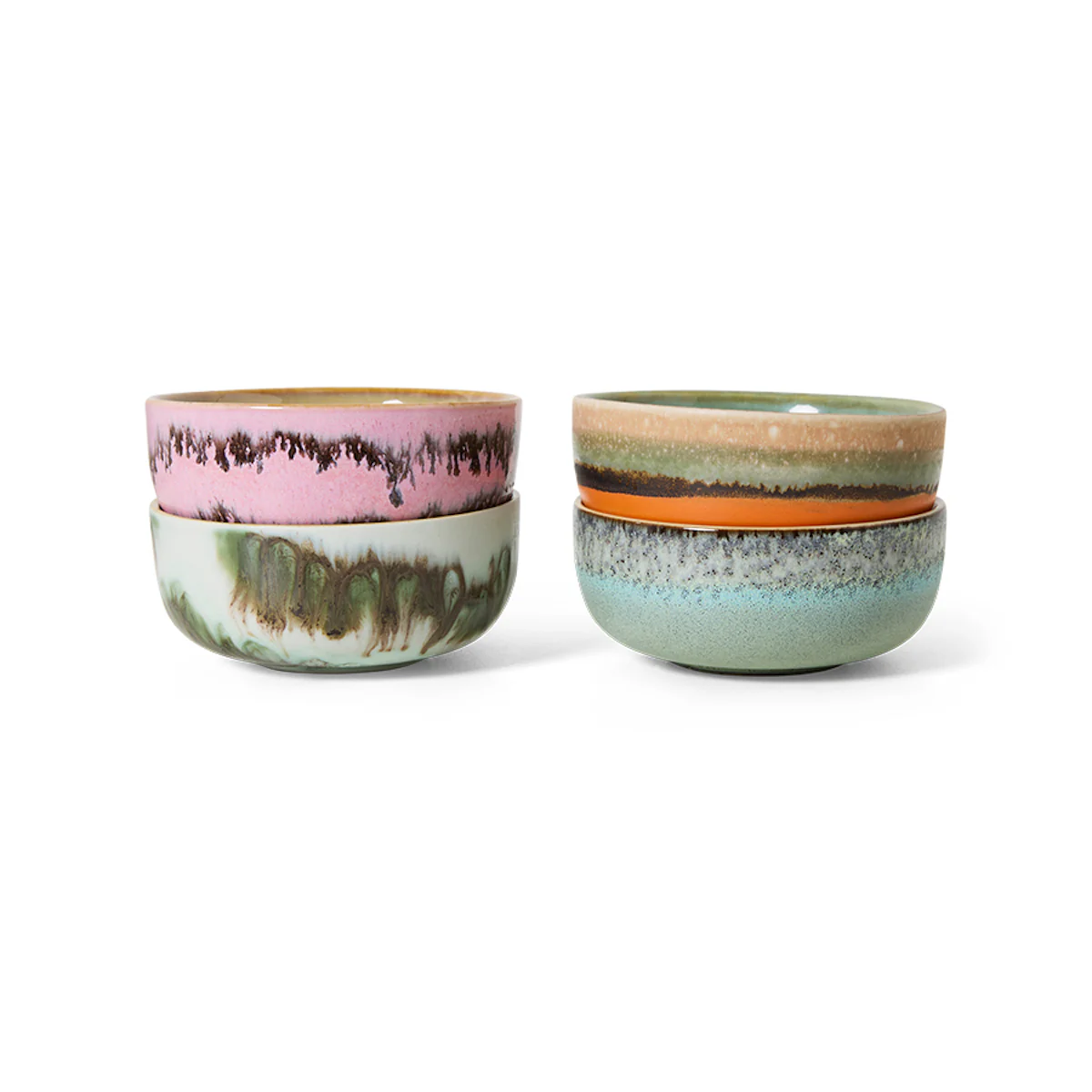 70s Ceramics: Tapas Bowls Renaissance, Set of 4