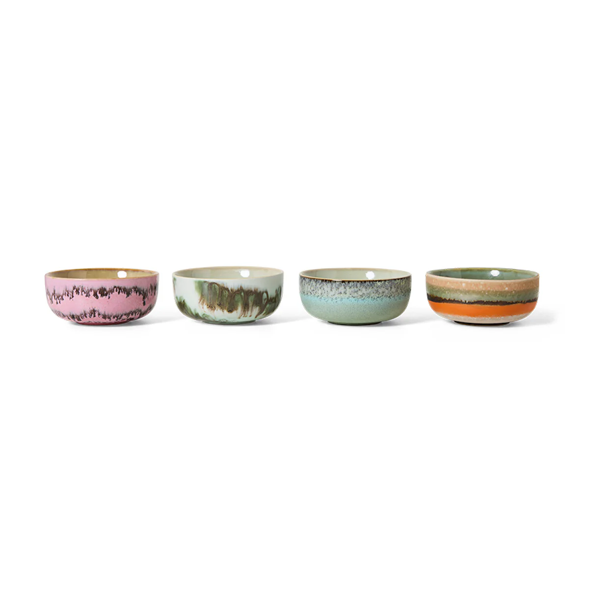 70s Ceramics: Tapas Bowls Renaissance, Set of 4 - Image 3