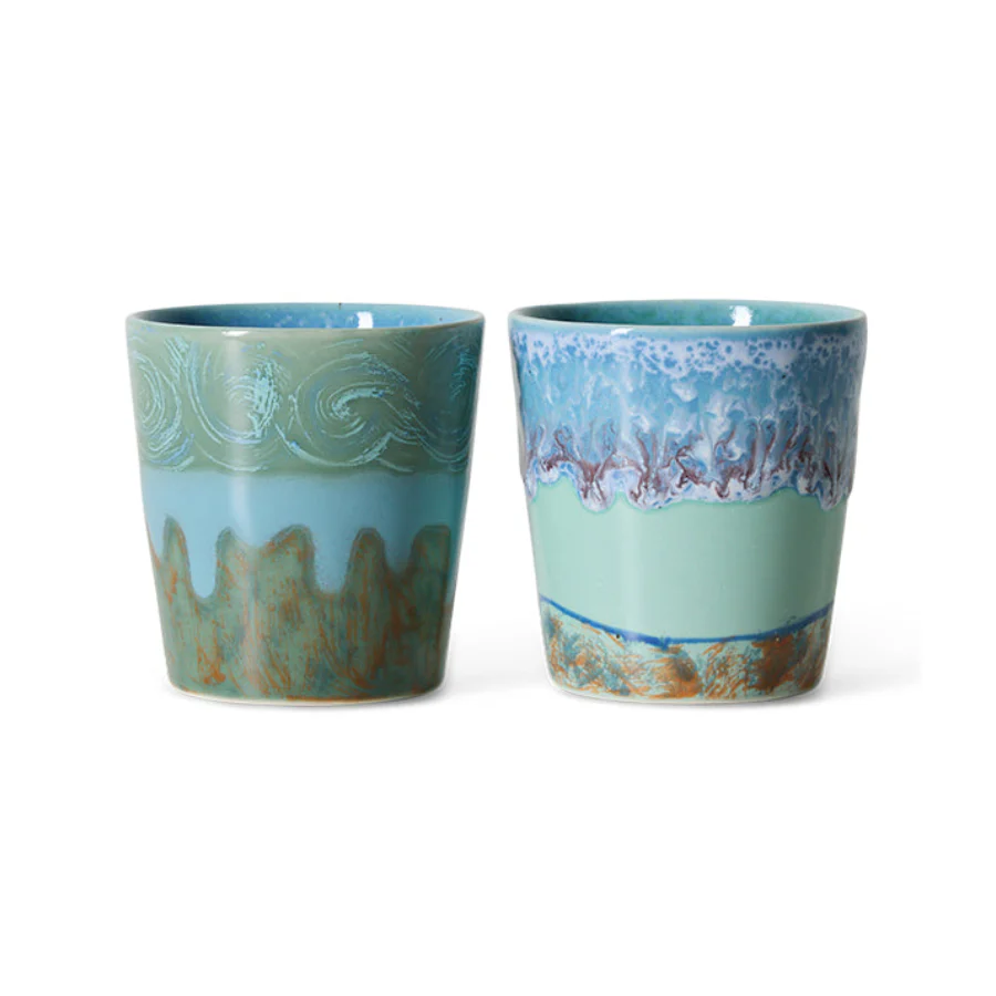 70s Ceramics: Van Gogh Coffee Mugs: Self Portrait - Image 3