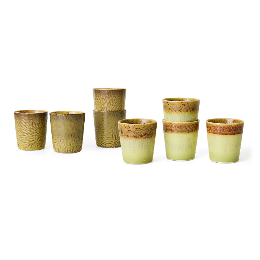 70s Ceramics: Van Gogh Coffee Mugs: Sunflowers, set of 2 - Image 10