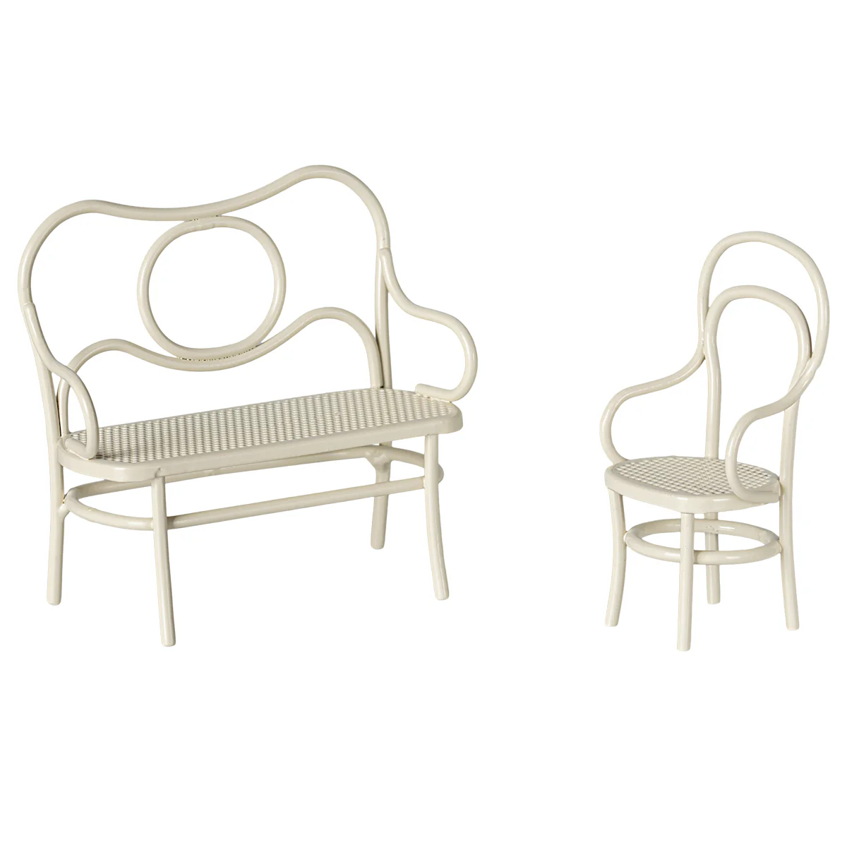 Café set, Mouse, Small - Off White - Image 2