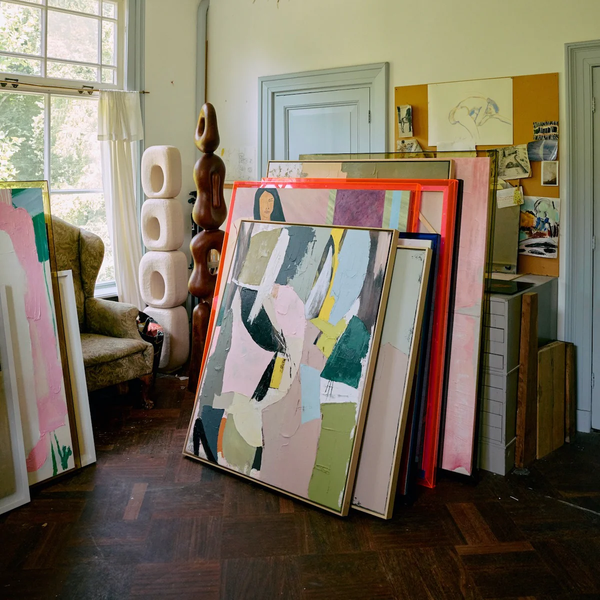 Framed Artwork "Colour Cult" 103x133cm - Image 4