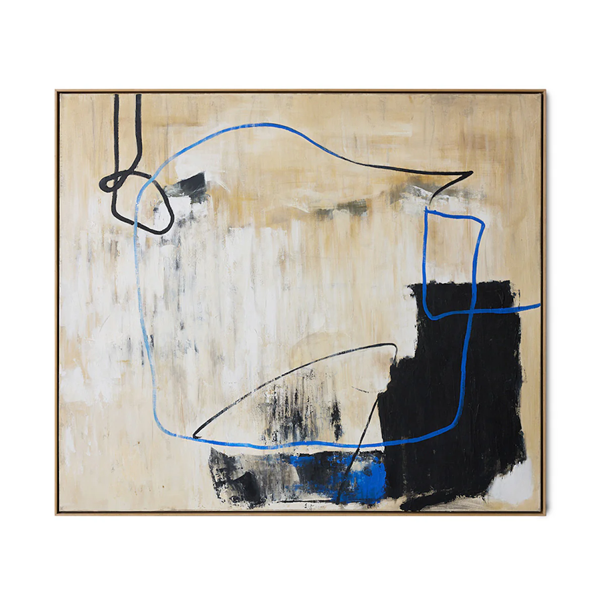 Framed Artwork Easy Elan, 153x133cm