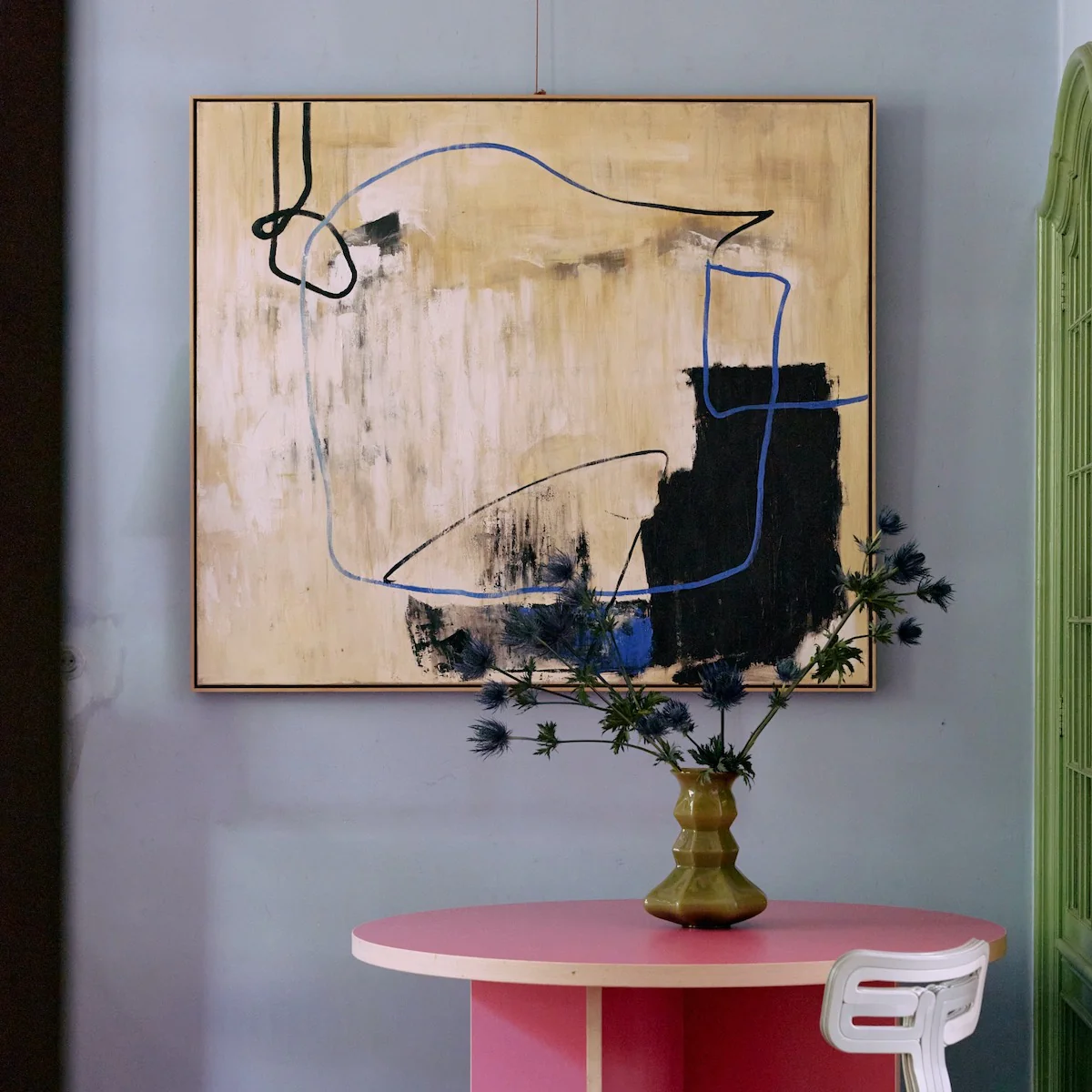 Framed Artwork Easy Elan, 153x133cm - Image 2