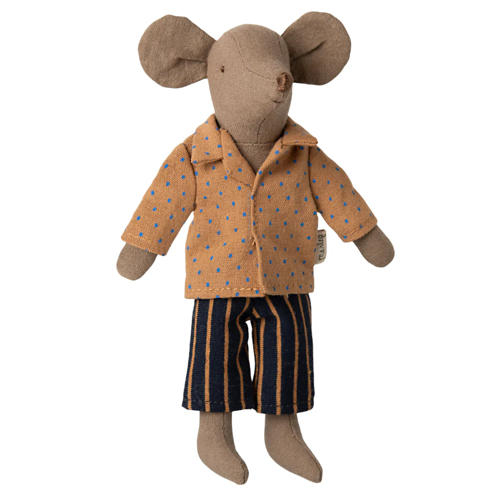 Maileg Shirt And Striped Pants for Dad Mouse 2025 - Image 3