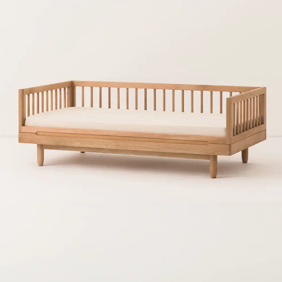 Pure Oak Wood Evolving Crib & Evolving Junior Kit - Image 7