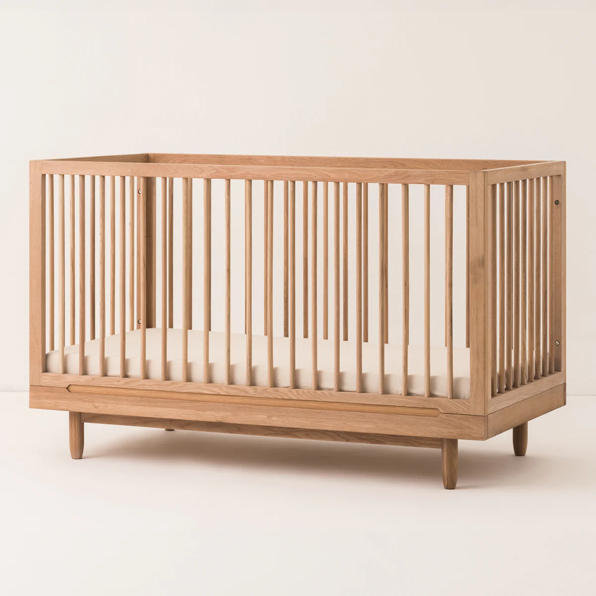 Pure Oak Wood Evolving Crib & Evolving Junior Kit - Image 8