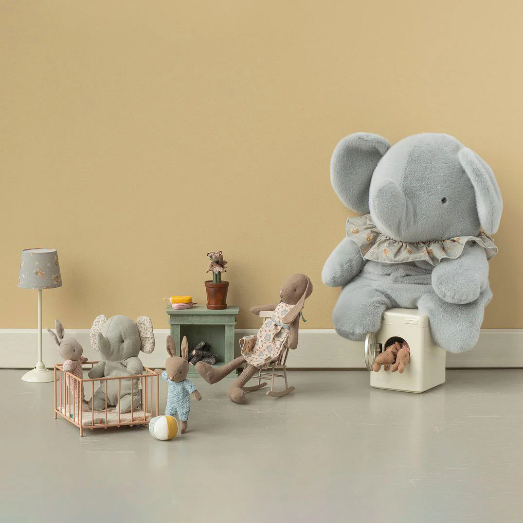 Rabbit set, Micro - Brown - Blue - Image 2