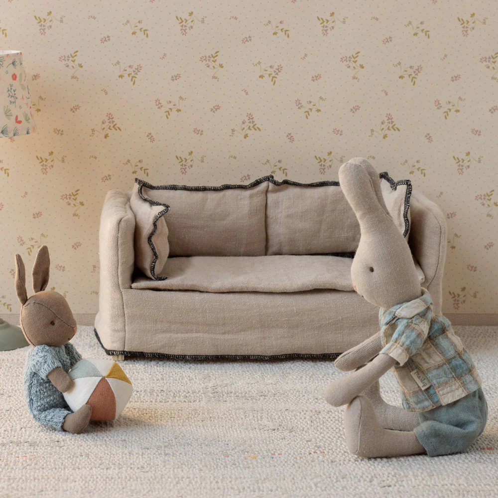 Rabbit set, Micro - Brown - Blue - Image 3