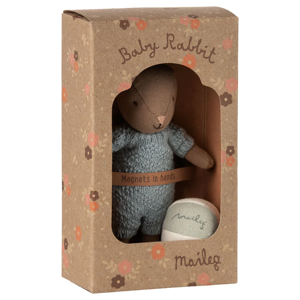 Rabbit set, Micro - Brown - Blue - Image 4