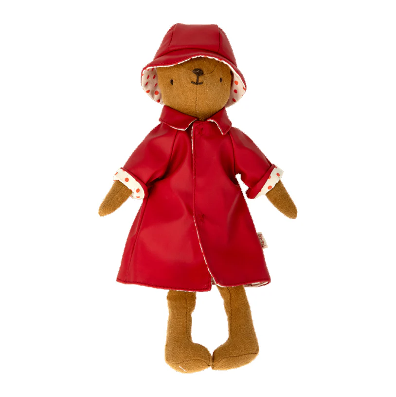 Rain coat w. Hat Teddy Mum - Image 4