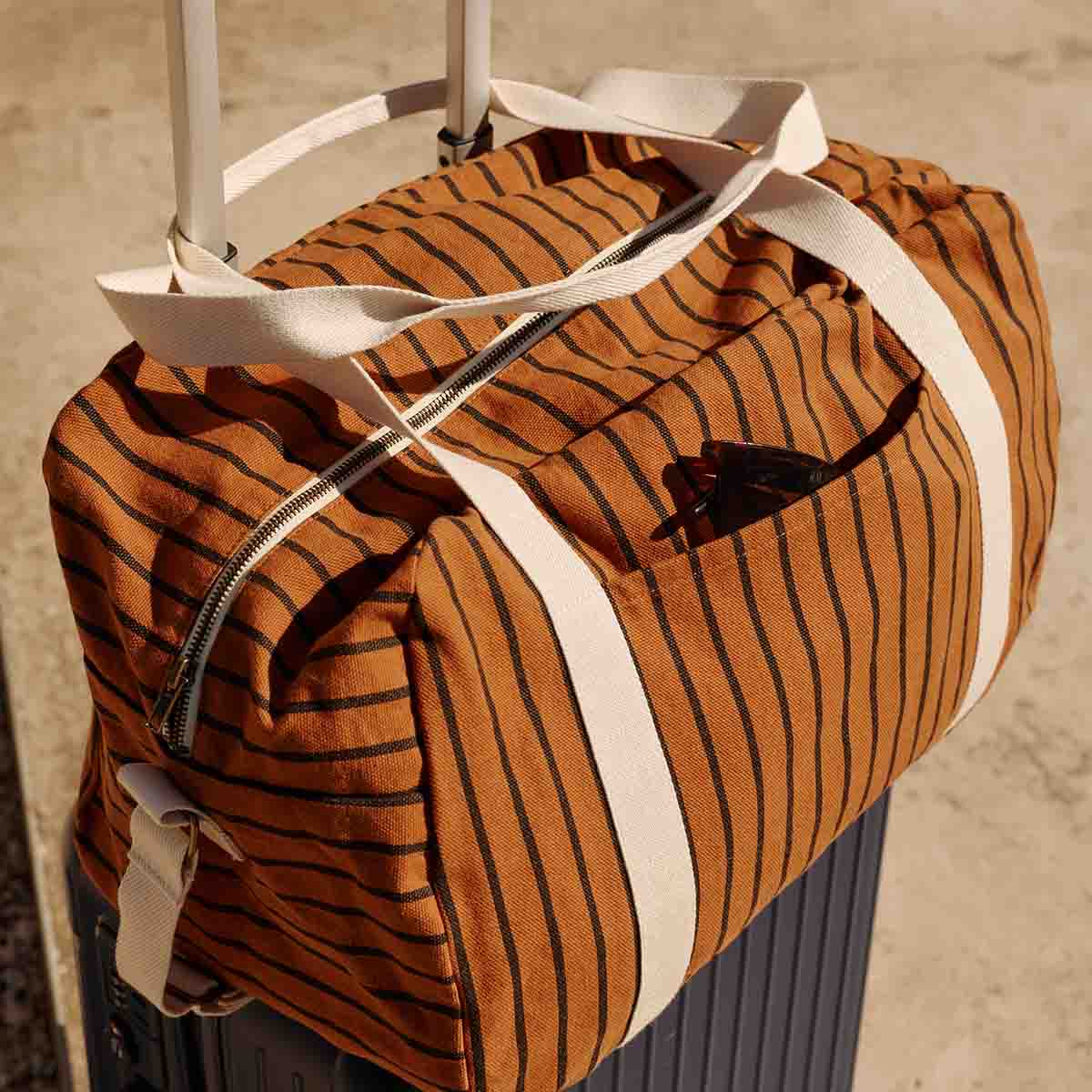 RAPHAEL DIAPER BAG - WEEKEND BAG TENNIS GINGER - Image 7