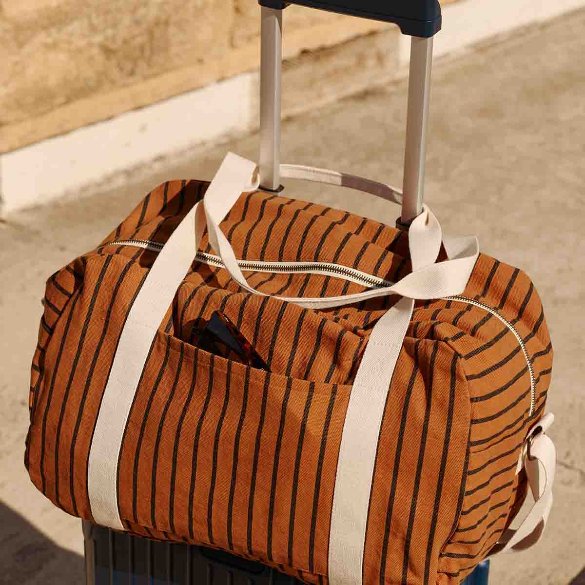 RAPHAEL DIAPER BAG - WEEKEND BAG TENNIS GINGER - Image 8
