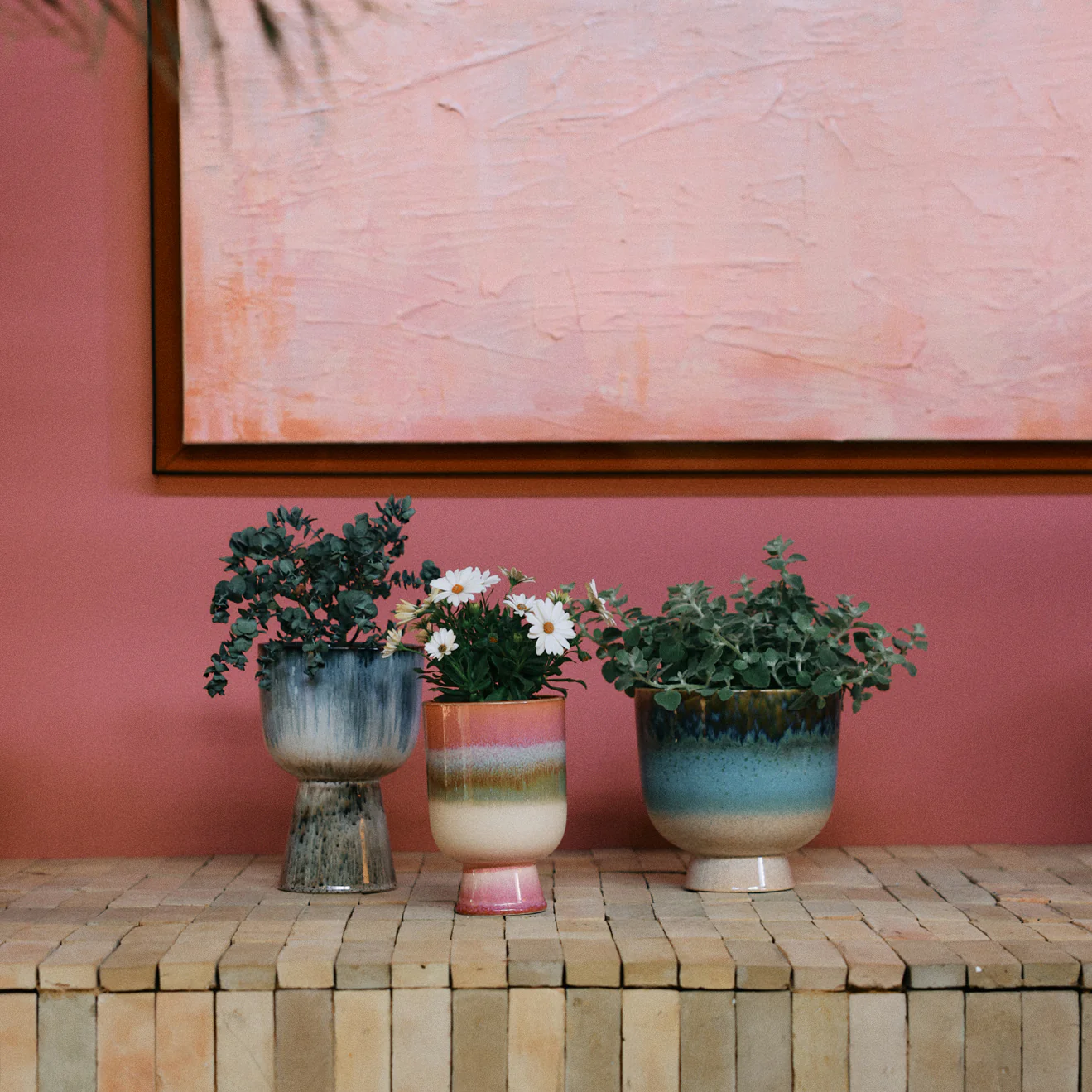 Retro Flower Pot Lagoon - Image 2