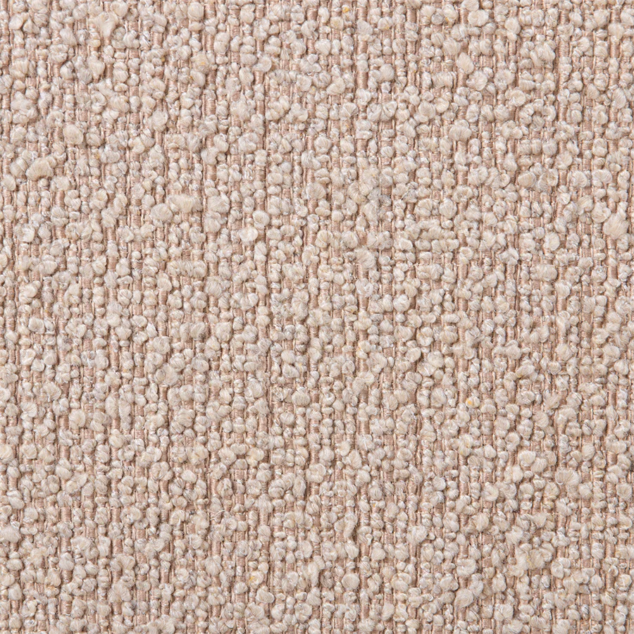 Retro Sofa Hocker Boucle Taupe - Image 2
