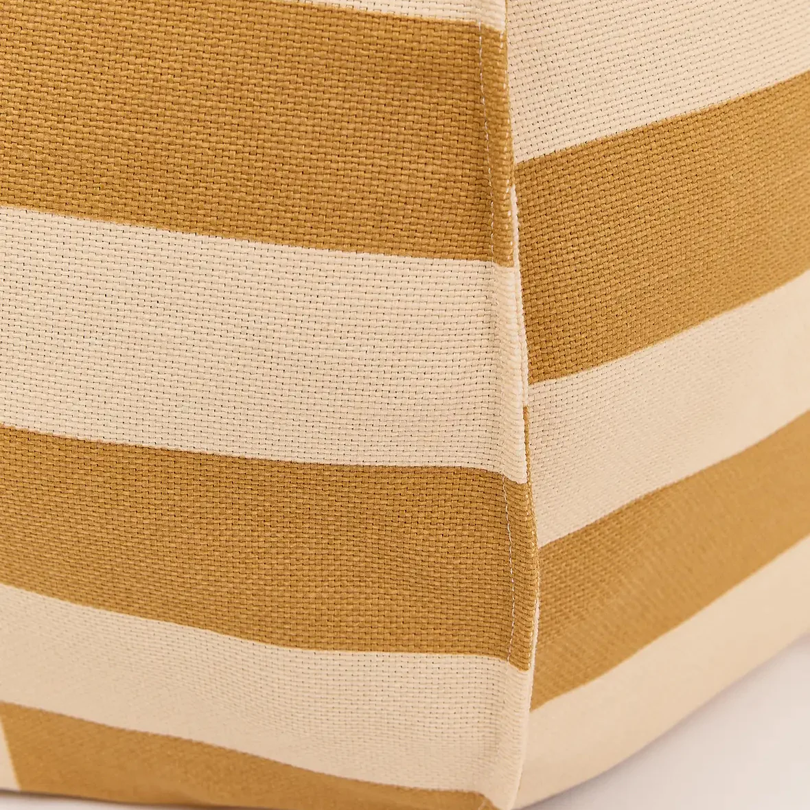 Round Beanbag - Kids Size - Vibes - Mustard and Sand Tiles - Image 3