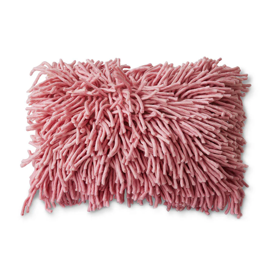 Rugged Cushion Pink 60 x 40cm